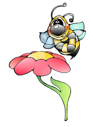 Biene, Bine, bienen, bienchen, Honigbiene, biene und honig, biene und blume, biene denkt blume, honigtopf, bee, bees, honeybee, honey bees, Abeille, abeia, abeja by Christine Dumbsky