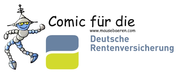 Logo - Maskottchen fr die deutsche Rentenversicherung von Christine Dumbsky